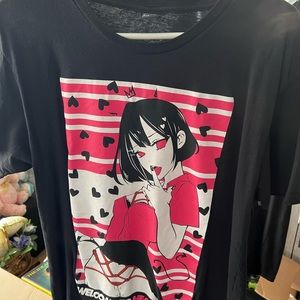 Shibari Anime Girl T-shirt Size Medium
